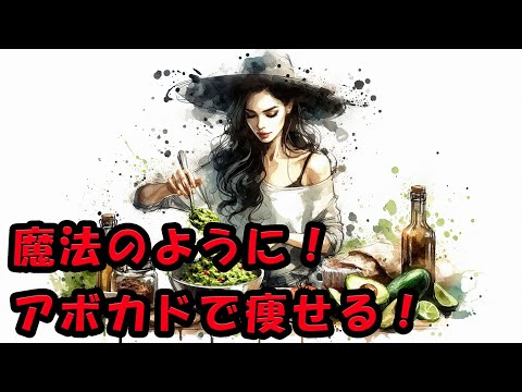 知らないとただ太るだけ！アボカドを食べてキレイに痩せる方法を教えます【ダイエット】