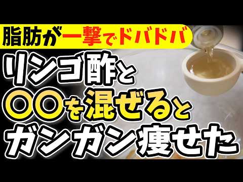 【脂質異常症必見！】知らないと一生後悔！リンゴ酢と〇〇の組み合わせがヤバすぎた！コレステロール&中性脂肪が下がるダイエット効果倍増する食材TOP７【魔法の粉・りんご酢ダイエット・高齢者・血圧下げる】