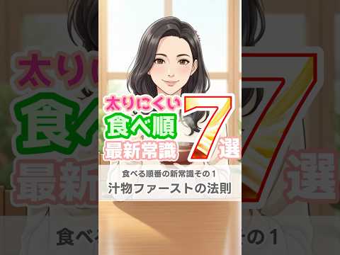 痩せるための食べ順の新常識-その1_汁ものから食べよう- #焼肉 #40代ダイエット #40代女性 #40代ダイエット #アラフィフ #mbti