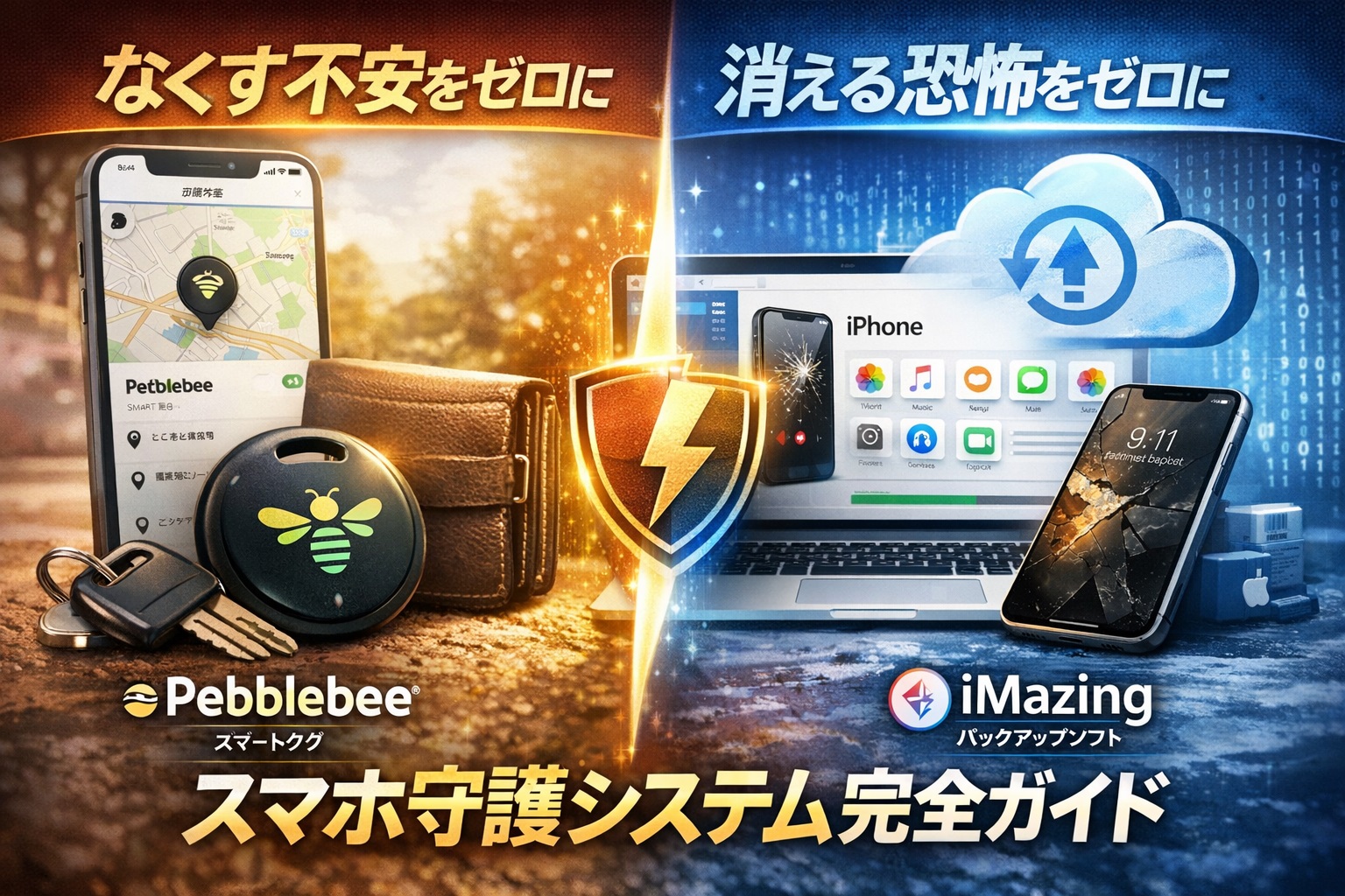 なくす不安と消える恐怖をゼロにする時代へ Pebblebee × iMazing で完成する「究極のスマホ防衛システム」完全ガイド